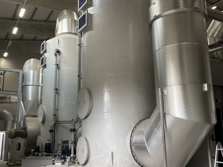 Counter-Current Scrubber plant