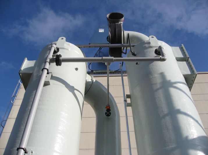 Counter-Current Scrubber plant