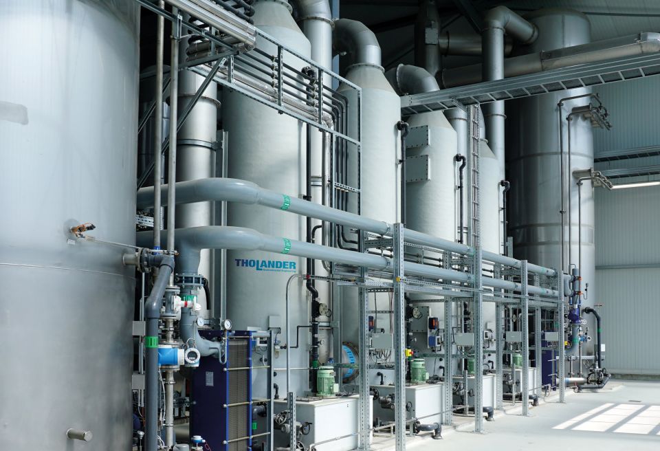 Tholander Abluftreinigungs Anlage