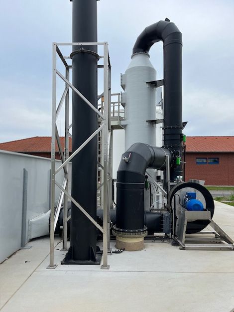 Counter-Current Scrubber plant