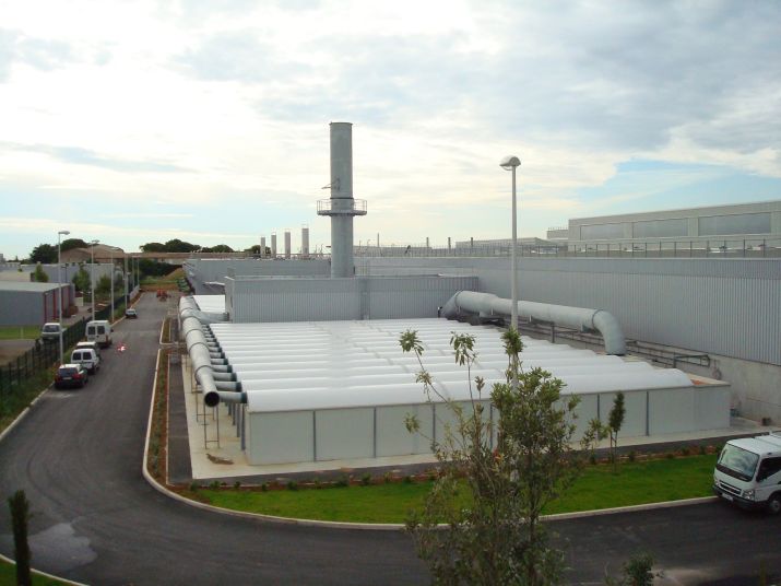 Abfallbehandlung Anlage