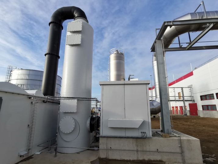 Produktionsanlage für Tierfutter in Polen