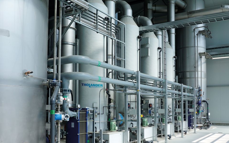 Tholander Abluftreinigungs Anlage