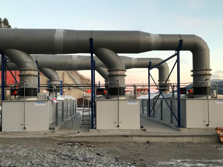 Activated Carbon Filter plant Raudsand